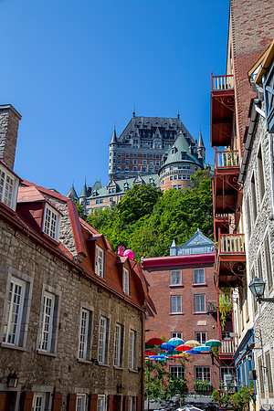 Umbrella Alley - Quebec City